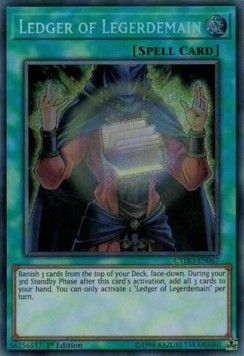 Ledger of Legerdemain⁣ - Cybernetic Horizon⁣ (Secret Rare)⁣ [067]