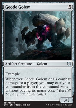 Geode Golem - Commander 2018 (Uncommon) [C18-56]