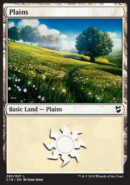 Plains (V.1) - Commander 2018 (Land) [C18-293]