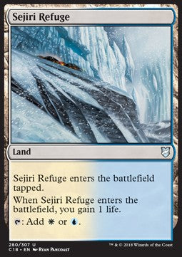 Sejiri Refuge - Commander 2018 (Uncommon) [C18-280]