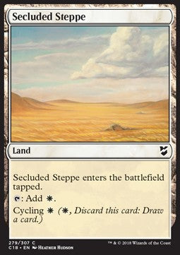 Secluded Steppe - Commander 2018 (Common) [C18-279]