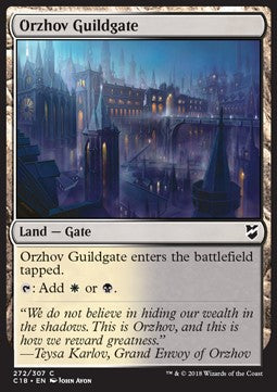 Orzhov Guildgate - Commander 2018 (Common) [C18-272]