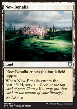 New Benalia - Commander 2018 (Uncommon) [C18-270]