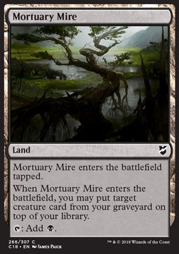 Mortuary Mire - Commander 2018 (Common) [C18-266]