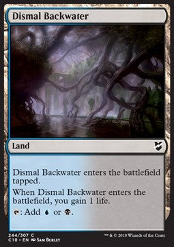 Dismal Backwater - Commander 2018 (Common) [C18-244]