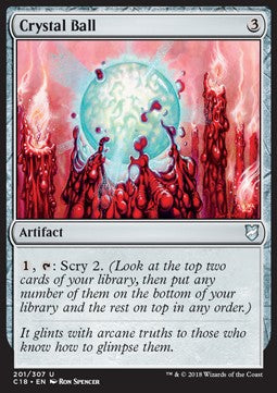 Crystal Ball - Commander 2018 (Uncommon) [C18-201]