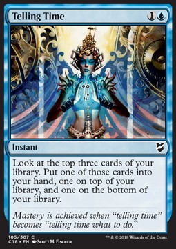 Telling Time - Commander 2018 (Common) [C18-105]