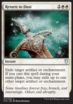 Return to Dust - Commander 2018 (Uncommon) [C18-71]