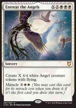 Entreat the Angels - Commander 2018 (Mythic) [C18-67]