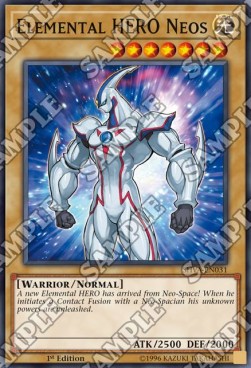 Elemental HERO Neos⁣ - Shadows in Valhalla⁣ (Super Rare)⁣ [031]