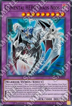 Elemental HERO Chaos Neos⁣ - Shadows in Valhalla⁣ (Super Rare)⁣ [035]
