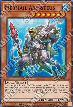 Mermail Abyssteus⁣ - Shadows in Valhalla⁣ (Super Rare)⁣ [039]