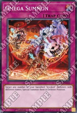 Omega Summon⁣ - Shadows in Valhalla⁣ (Super Rare)⁣ [044]