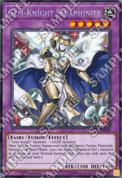 Gem-Knight Seraphinite⁣ - Shadows in Valhalla⁣ (Secret Rare)⁣ [048]
