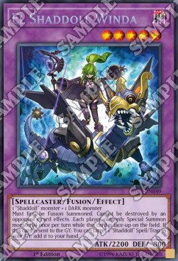 El Shaddoll Winda⁣ - Shadows in Valhalla⁣ (Secret Rare)⁣ [049]