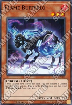 Flame Bufferlo⁣ - Structure Deck: Powercode Link⁣ (Super Rare)⁣ [004]