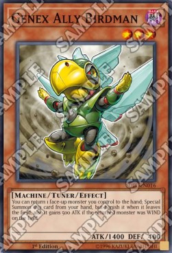 Genex Ally Birdman - Structure Deck: Powercode Link (Common) [SDPL-016]