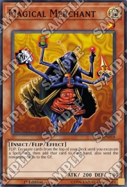 Magical Merchant⁣ - Structure Deck: Powercode Link⁣ (Common)⁣ [018]