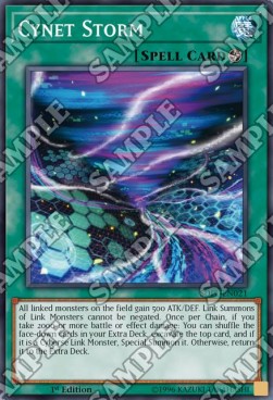 Cynet Storm - Structure Deck: Powercode Link (Common) [SDPL-021]