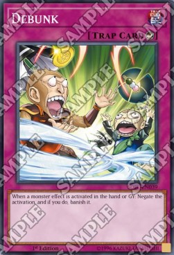 Debunk⁣ - Structure Deck: Powercode Link⁣ (Common)⁣ [039]