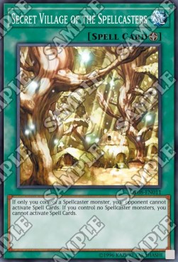 Secret Village of the Spellcasters⁣ - OTS Tournament Pack 8⁣ (Super Rare)⁣ [011]