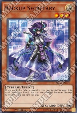 Backup Secretary⁣ - 2018 Mega-Tin Mega Pack⁣ (Common)⁣ [031]