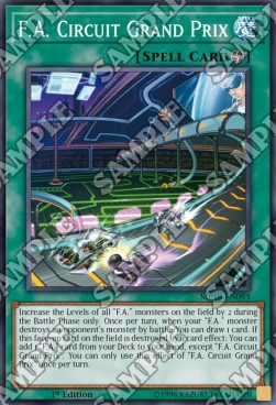 F.A. Circuit Grand Prix⁣ - 2018 Mega-Tin Mega Pack⁣ (Common)⁣ [093]