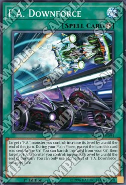 F.A. Downforce⁣ - 2018 Mega-Tin Mega Pack⁣ (Common)⁣ [094]