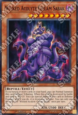 Wicked Acolyte Chilam Sabak⁣ - 2018 Mega-Tin Mega Pack⁣ (Common)⁣ [098]