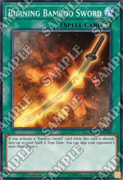 Burning Bamboo Sword⁣ - 2018 Mega-Tin Mega Pack⁣ (Common)⁣ [146]