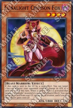 Lunalight Crimson Fox⁣ - 2018 Mega-Tin Mega Pack⁣ (Common)⁣ [163]