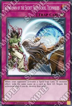 Showdown of the Secret Sense Scroll Techniques⁣ - 2018 Mega-Tin Mega Pack⁣ (Common)⁣ [221]