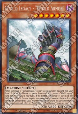 World Legacy - "World Armor" - 2018 Mega-Tin Mega Pack (Rare) [MP18-117]