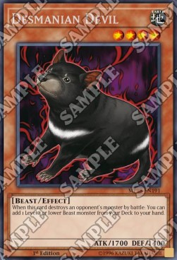 Desmanian Devil⁣ - 2018 Mega-Tin Mega Pack⁣ (Rare)⁣ [191]