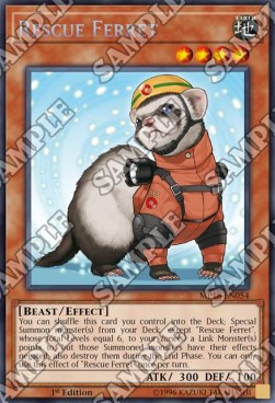 Rescue Ferret - 2018 Mega-Tin Mega Pack (Secret Rare) [MP18-054]