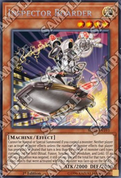 Inspector Boarder - 2018 Mega-Tin Mega Pack (Secret Rare) [MP18-193]