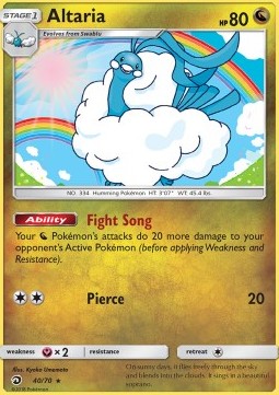 Altaria⁣ - Dragon Majesty⁣ (Holo Rare)⁣ [40]