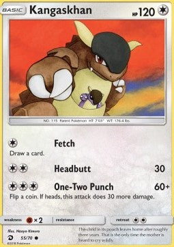 Kangaskhan⁣ - Dragon Majesty⁣ (Common)⁣ [55]