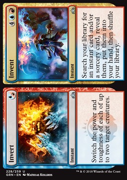 Invert // Invent - Guilds of Ravnica (Uncommon) [GRN-228]