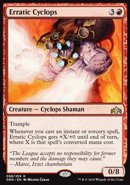 Erratic Cyclops - Guilds of Ravnica (Rare) [GRN-98]