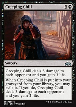 Creeping Chill - Guilds of Ravnica (Uncommon) [GRN-66]