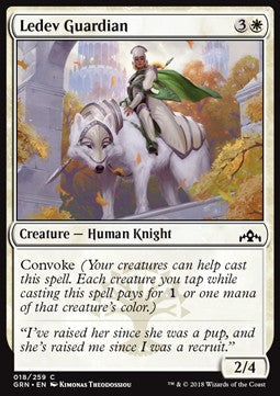 Ledev Guardian - Guilds of Ravnica (Common) [GRN-18]