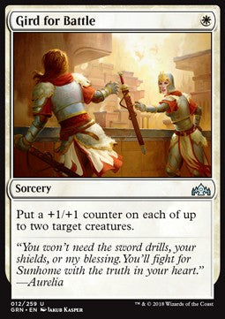 Gird for Battle - Guilds of Ravnica (Uncommon) [GRN-12]