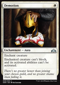 Demotion - Guilds of Ravnica (Uncommon) [GRN-9]