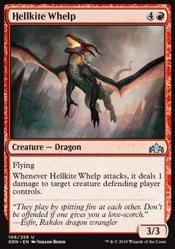 Hellkite Whelp - Guilds of Ravnica (Uncommon) [GRN-106]