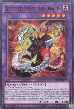 Chimeratech Rampage Dragon⁣ - Legendary Duelists: White Dragon Abyss⁣ (Common)⁣ [019]