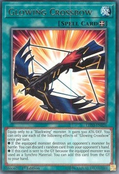 Glowing Crossbow⁣ - Legendary Duelists: White Dragon Abyss⁣ (Rare)⁣ [026]