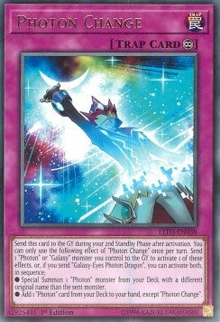 Photon Change⁣ - Legendary Duelists: White Dragon Abyss⁣ (Rare)⁣ [038]