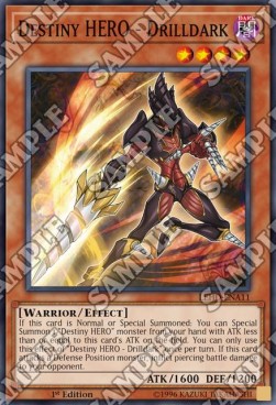 Destiny HERO - Drilldark - Legendary Hero Decks (Common) [LEHD-A11]
