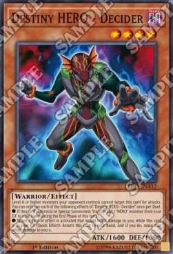 Destiny HERO - Decider - Legendary Hero Decks (Common) [LEHD-A12]